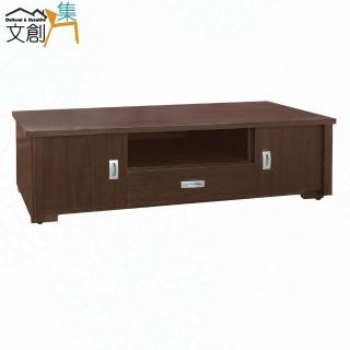 【文創集】伊布斯4尺單抽開門電視櫃(四色可選)