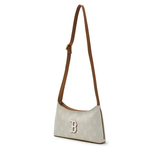 【MLB】斜背包 肩背包 Monogram系列 波士頓紅襪隊(3ACRM015N-43BGL)