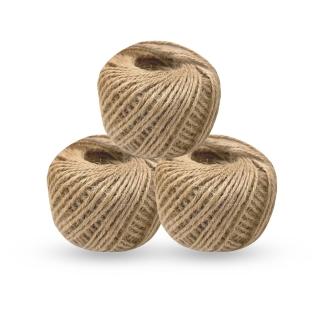 【MINT嚴選】手工麻繩 DIY麻繩 編織繩 天然材料 家庭裝飾 6mm*50m(麻繩 手工麻繩 DIY麻繩 編織繩)