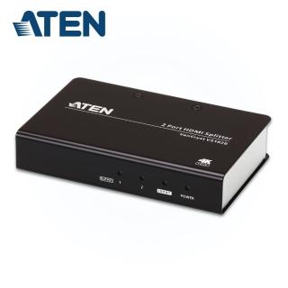 【ATEN】2 埠 True 4K HDMI 影音分配器(VS182B)