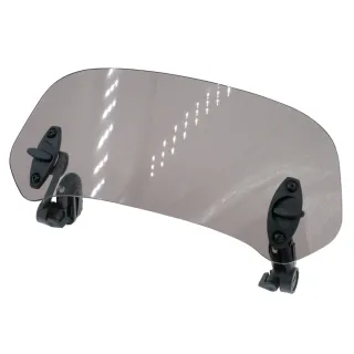 【Supamoto】加高擋風鏡—E燻黑(雙支架/整流罩/檔車/大羊/速可達/ADV/通用/街車/仿賽/可調/機車改裝)