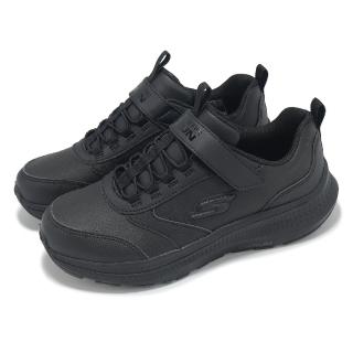 【SKECHERS】慢跑鞋 Go Run Consistent 2-Everyday Look 中童 黑 魔鬼氈 小朋友(303947-LBBK)