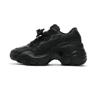 【PUMA】休閒鞋 女鞋 運動鞋 厚底 PULSAR WEDGE WNS CHARMS 黑 40097301