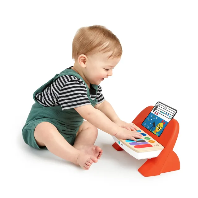 【Hape】Baby Einstein小鋼琴(聲音玩具/樂器遊戲/木製玩具/木頭玩具)