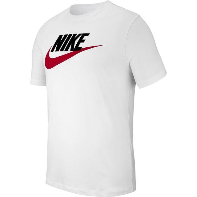 【NIKE 耐吉】上衣 男款 短袖上衣 運動 慢跑 AS M NSW TEE ICON FUTURA 白 AR5005100