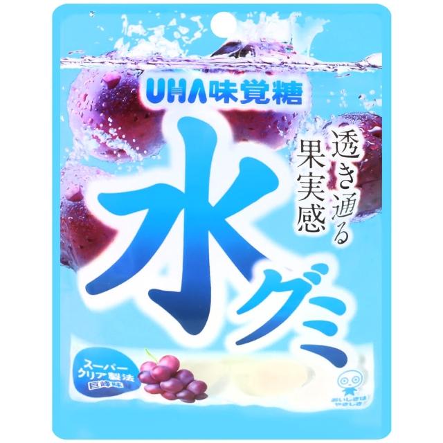 【UHA 味覺糖】水滴軟糖-葡萄風味40g