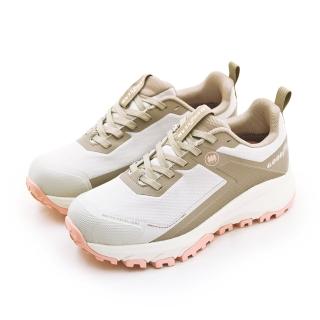 【GOODYEAR 固特異】女 專業多功能郊山靜態防水戶外越野鞋 森林之旅系列(奶茶灰 42411)
