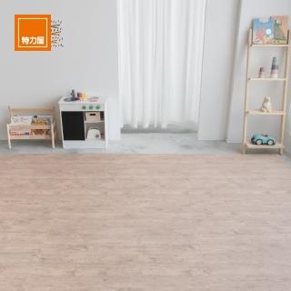 【特力屋】居家木紋色EVA巧拼地墊 50x50x2cm 1包4入
