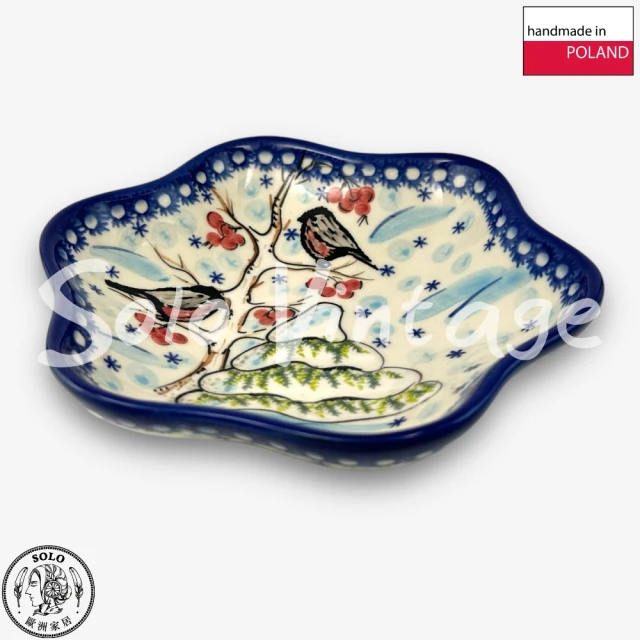 SOLO 波蘭陶 Vena 波蘭陶 16CM 深圓盤 鳥語綿