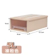【ONE HOUSE】5L 無印風抽屜整理收納箱 收納盒 收納櫃 抽屜收納(2入)