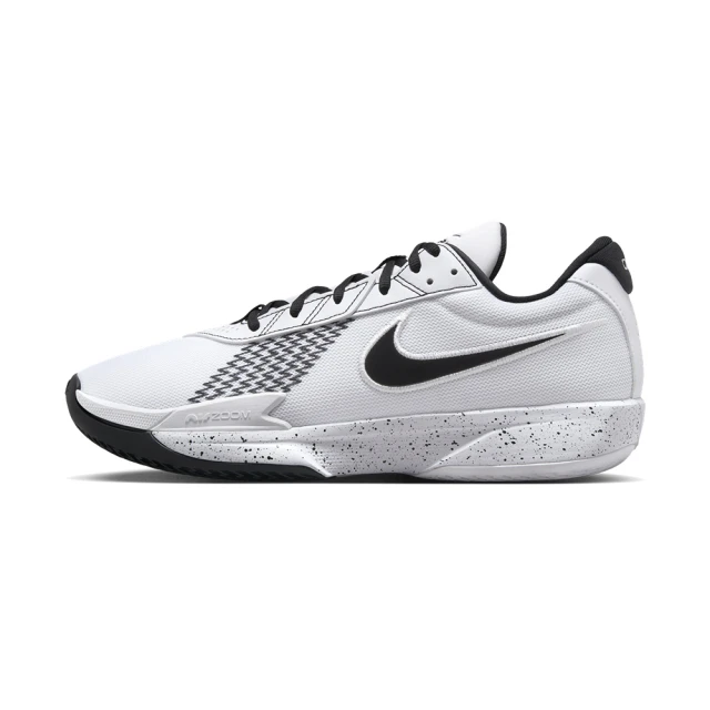 NIKE 耐吉 Air Zoom G.T. Cut Academy EP 男鞋 白黑色 緩震 籃球鞋 FB2598-105