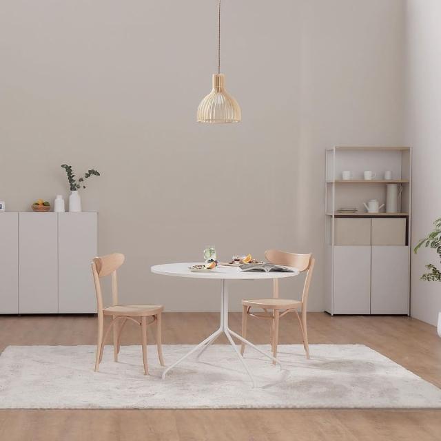 【DESKER】ROUND TABLE 韓國設計監製 800型 圓桌 80cm(桌子/餐桌/化妝桌/會議桌/工作桌/專人組裝)