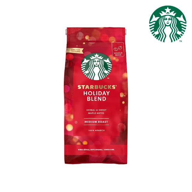 【STARBUCKS 星巴克】咖啡豆200g±10g/包(節日綜合)