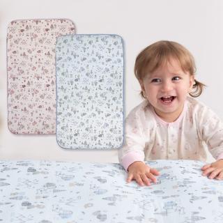 【奇哥】彩繪床邊床透氣床墊 52×89×2.5cm(寶寶床墊 透氣床墊 睡眠墊 嬰兒床墊)