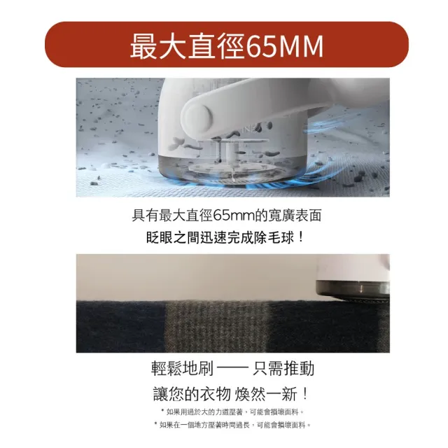 【Osner 韓國歐紳】首款多動向3段速充電式除毛球機 生日禮物首選 冬季毛衣整理(出國拆卸方便)