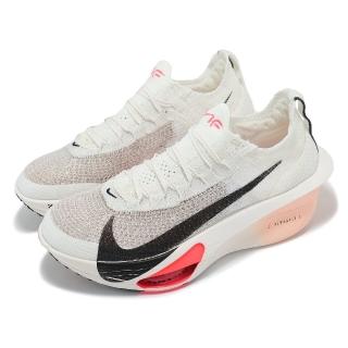 【NIKE 耐吉】競速跑鞋 Air Zoom Alphafly Next% 3 男鞋 針織 碳板 氣墊 米白(FD8311-103)