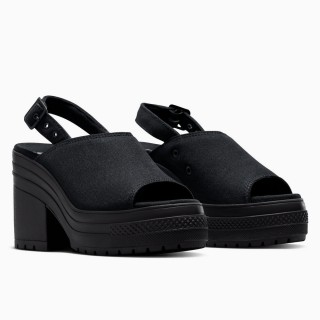 【CONVERSE】CHUCK 70 DE LUXE HEEL MULE SLIP 女鞋 高跟鞋 黑色(A12567C)