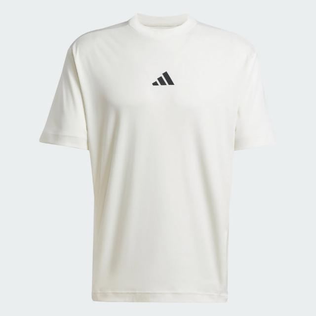 【adidas 愛迪達】短袖上衣 男 M CE TEE UPF 白 JF3255