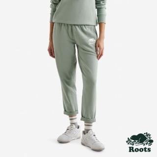 【Roots】Roots女裝- EASY ANKLE 棉褲(尤加利綠)