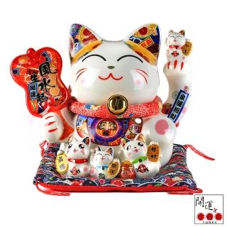 【開運方程式】招財貓存錢筒撲滿風生水起大財來(玄關招財神獸開運禮盒送禮新年開運聖節交換禮物)