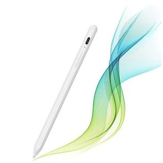 【Bill case】高效智慧 安卓 微軟 蘋果三合一LED 磁吸觸控筆 靚白(支援iPhone 15 16和99%電容式螢幕)