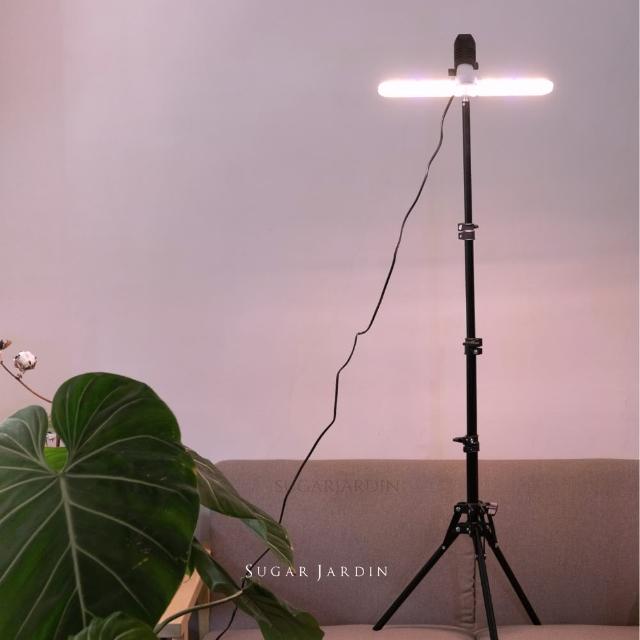 【微糖花植間】SJ飛行船植物燈燈架組2.0版(全光譜植物燈/植物生長燈)