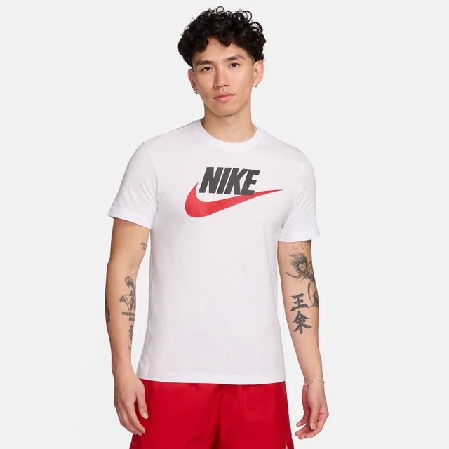 NIKE 耐吉 短袖上衣 男 AS M NSW TEE ICON FUTURA 白 AR5005-100