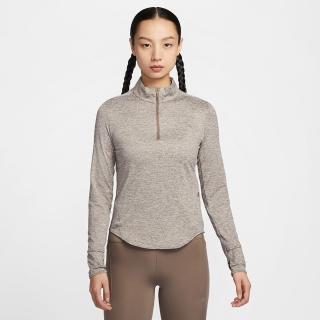 【NIKE 耐吉】長袖上衣 女 訓練 慢跑 AS W NK SWIFT DF UV HZ TOP 摩卡棕 HQ0500-233