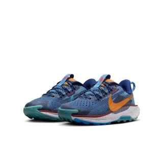 【NIKE 耐吉】運動鞋 童鞋 中童 大童 越野鞋 PEGASUS TRAIL 5 GS 藍卡其 FV5638-400