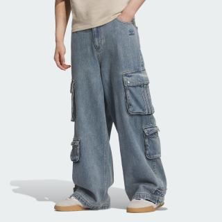 【adidas 愛迪達】牛仔長褲 男 - Originals JY0204
