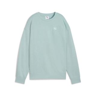 【PUMA】長袖上衣 女 大學T 歐規 ESS ELEVATED 藍 68501767