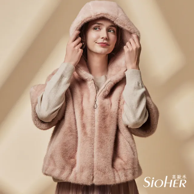 【SiOHER 熹歐禾】現貨 奢華訂製永恆皮草外套(秋冬/女外套/保暖外套)