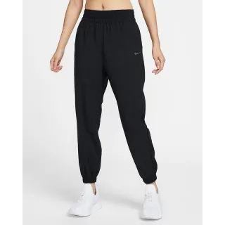 【NIKE 耐吉】長褲 棉褲 縮口褲 休閒褲 工作褲  女款 AS W NK ONE DF HR 7/8 JOGGER 黑色(HJ1051010)