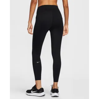 【NIKE 耐吉】緊身長褲 瑜珈褲 緊身褲 運動褲 女款 AS W NK DF SWIFT HR 7/8 TIGHT 黑色(HJ2253010)