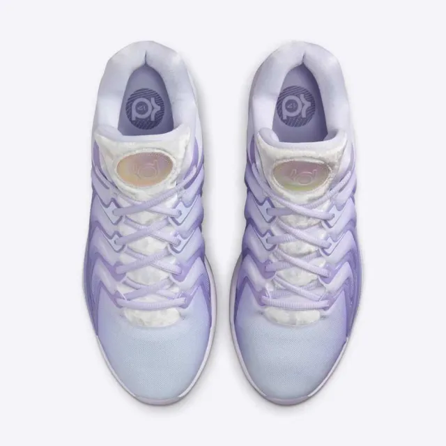 【NIKE 耐吉】KD17 EP 男 籃球鞋 運動鞋 實戰 球鞋 杜蘭特 緩震 氣墊 淡紫(FJ9488-500)