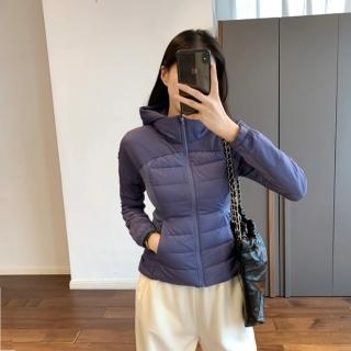 【米蘭精品】現貨+預購 真羽絨90%鴨絨羽絨外套(戶外運動輕便可拆卸帽女夾克4色74jx49)