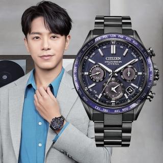 【CITIZEN 星辰】GENTS 韋禮安廣告款 GPS衛星對時鈦金屬光動能男錶/44.6mm(CC4059-64L)