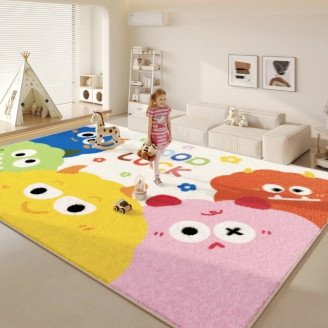 山水桃源旗艦店 地毯 兒童房地毯地墊爬行玩耍墊子120*18