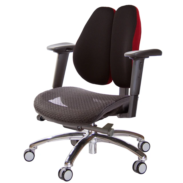 GXG 吉加吉 大網座 低雙背工學椅 電競腳/4D弧面摺疊扶