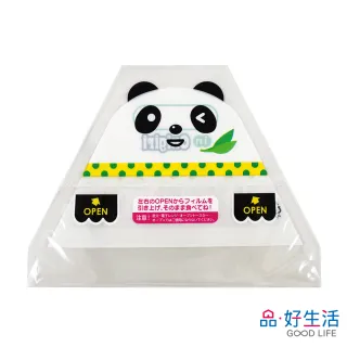【GOOD LIFE 品好生活】日本製 動物造型三角飯糰包裝袋（6枚入）(日本直送 均一價)
