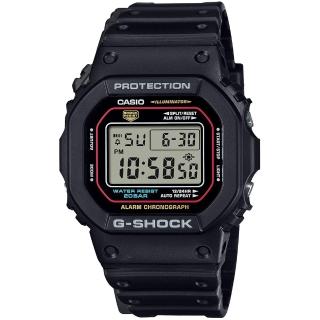 【CASIO 卡西歐】G-SHOCK 經典電子手錶(DW-5600RL-1)
