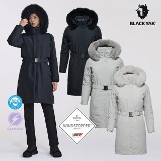 【BLACK YAK】女 HIMA WSP長版羽絨外套[三色可選]DB2WJ903(WINDSTOPPER 防風 保暖 石墨烯 IU)