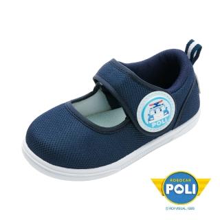 【POLI 波力】童鞋 POLI 室內鞋/ 好穿脫 輕量 舒適 深藍(POKP46086)