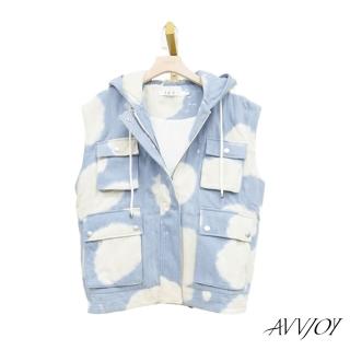 【AVVJOY 艾薇卓爾】馬甲棉背心上衣(背心 外套 夾克 保暖外套 羽絨外套 羽絨大衣 羽絨背心 GC2325-1017)