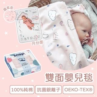 【波蘭Snap The Moment】寶寶寫真毯-魔法公主(抗菌銀離子 雙面可用 拍照毯 嬰兒毯)