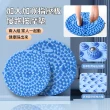 【ANTIAN】大+小組合 親子指壓板磁石超慢跑 疏通經絡原地跑步足底按摩墊 圓形足療按摩腳墊 55cm+38cm