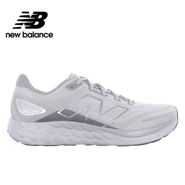 【NEW BALANCE】NB Fresh Foam 680慢跑鞋_M680RG8-2E_男性_灰銀色