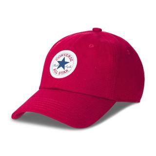 【CONVERSE】DAY ONE CP CAP 休閒帽 棒球帽 男帽 女帽 紅色(10027421-A17)