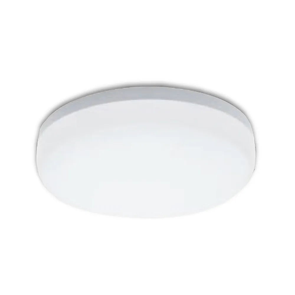 【亮博士】2入組 LED吸頂燈 蛋糕型 15W 適用坪數1-2坪 單色不調光(廁所燈 陽台燈)