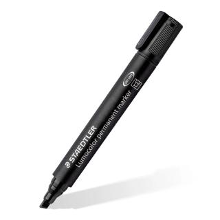 【STAEDTLER 施德樓】施德樓 防乾油性麥克筆-斜頭 MS350